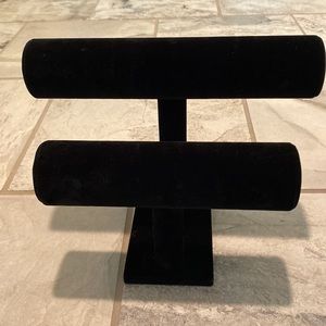 double jewelry display stand